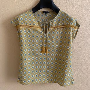 Banana Republic Paisley Print Blouse
